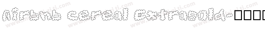 Airbnb Cereal ExtraBold字体转换